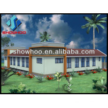 light steel prefab villa frame house luxury villa